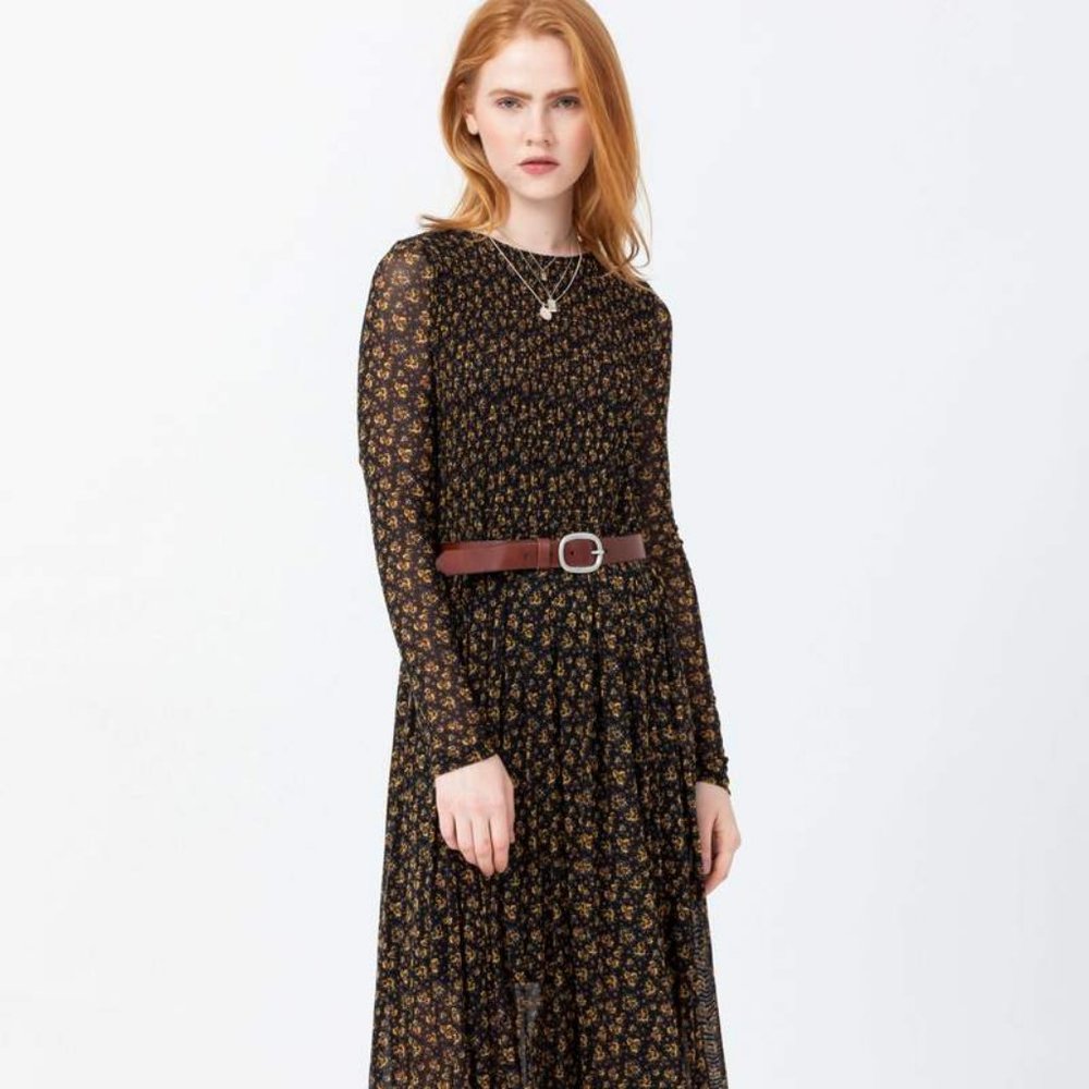 Free People Long Sleeve Semi Sheer